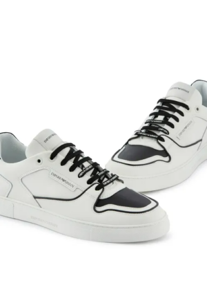 Alternative view of Giày Armani Leather Sneakers Hammered Details 'Multicolour' X4X549XN1851Q815