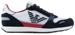 Giày Armani Suede With Contrasting Inserts 'Two Tone' X4X537XM6781Q824