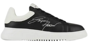 Giày Armani Signature Logo 'Black' X4X264XM6701N814