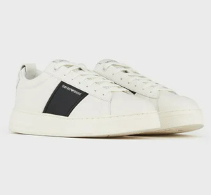 Alternative view of Giày Armani Side Stripe 'White' X4X287XN0101Q474