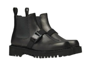 Alternative view of Giày Valentino Calfskin Beatle Boot UY0S0D90JZI0NO