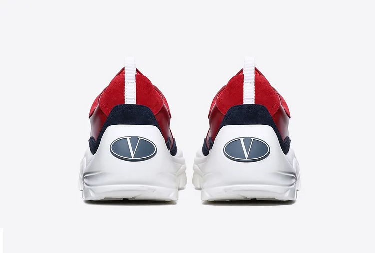 Giày Valentino Chunky Sole Sneakers Red QY0S0B17VRNCU7 - Ảnh 6