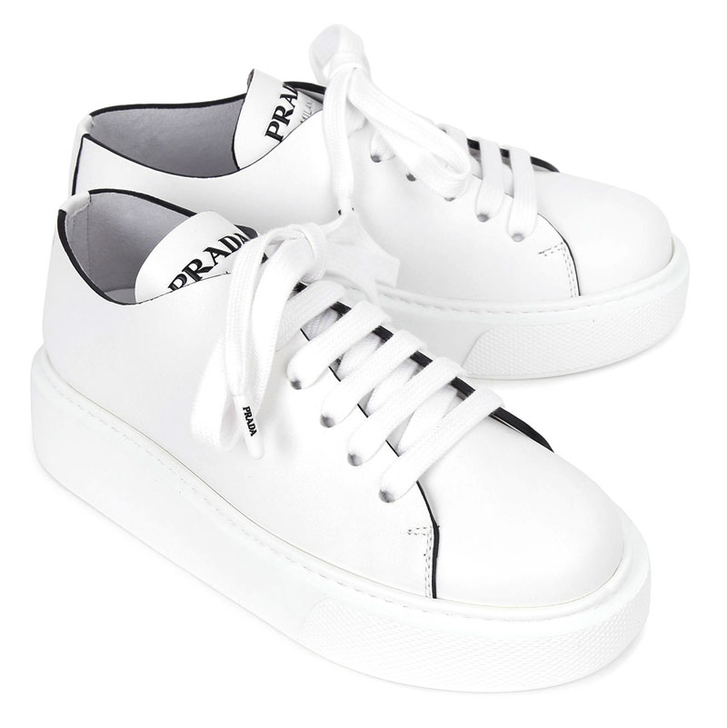 Giày Prada Rubber Box White 1E440L3A6FF0009 - Ảnh 4