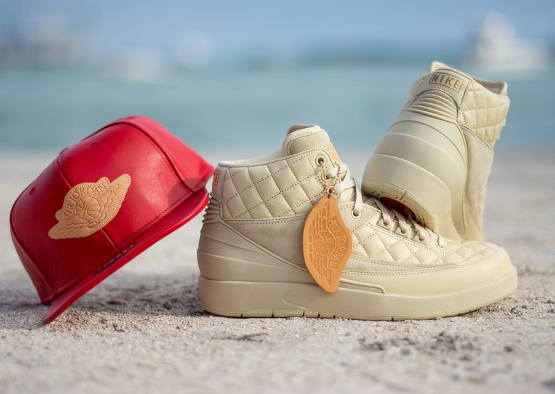 Giày Nike Just Don x Air Jordan 2 Retro 'Beach' 834825-250 - Ảnh 5
