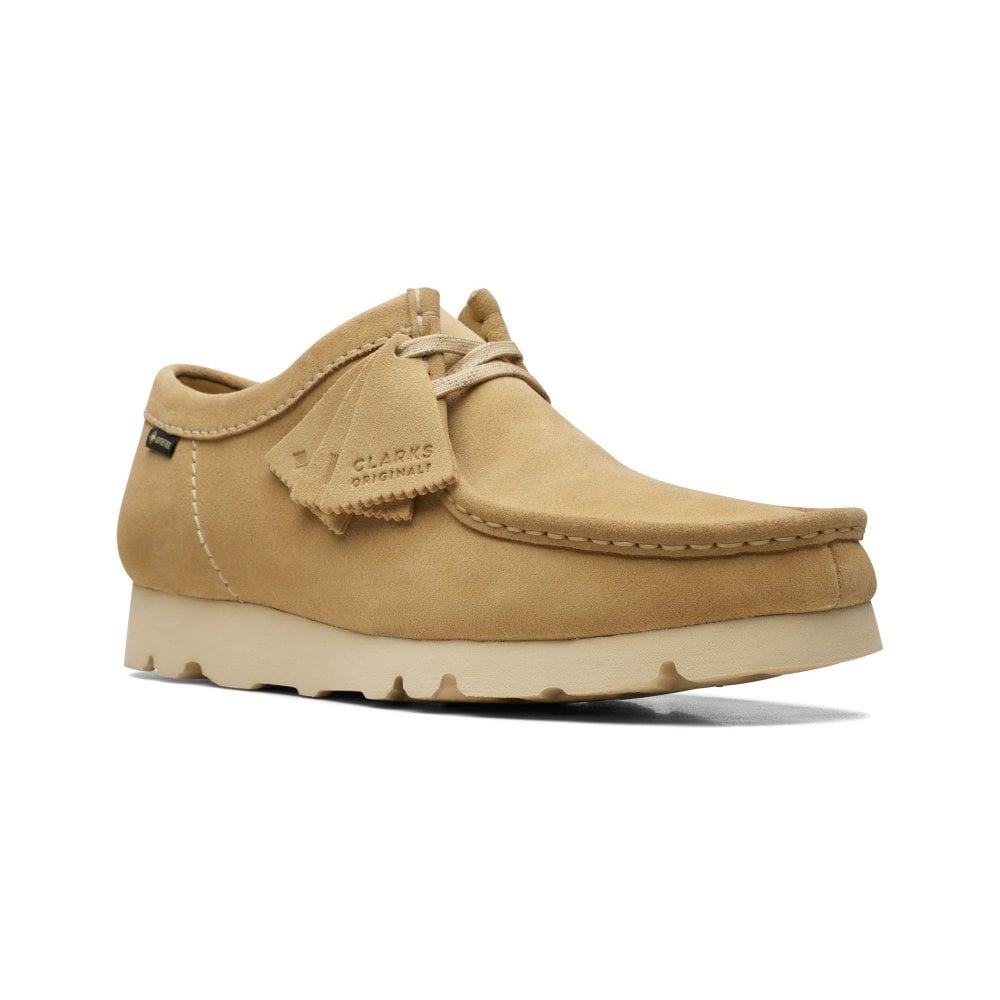 Giay Clarks Wallabee Gore-Tex 'Maple Suede' 261-72074