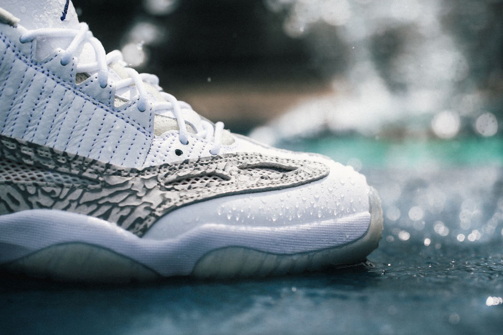 Giày Nike Air Jordan 11 Retro Low IE 'Cobalt' 2015 306008-102 - Ảnh 5