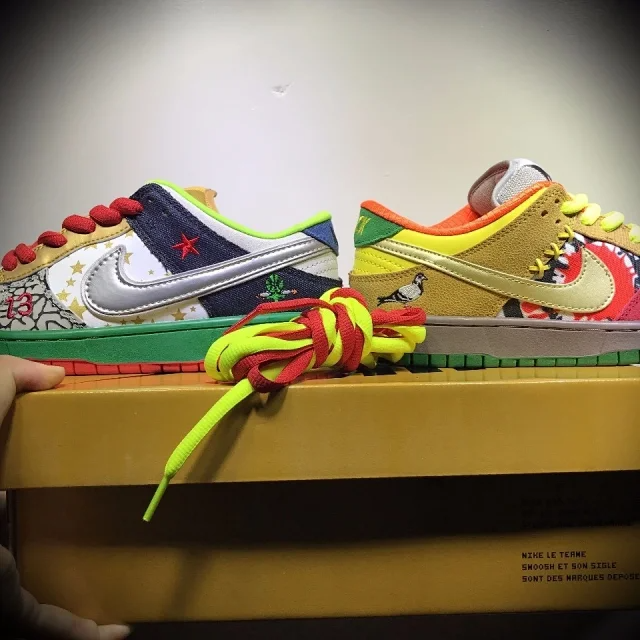 Giày Nike Dunk SB Low 'What the Dunk' 318403-141 - Ảnh 9