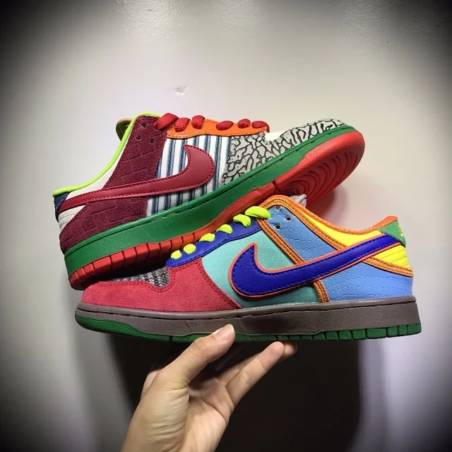 Giày Nike Dunk SB Low 'What the Dunk' 318403-141 - Ảnh 6