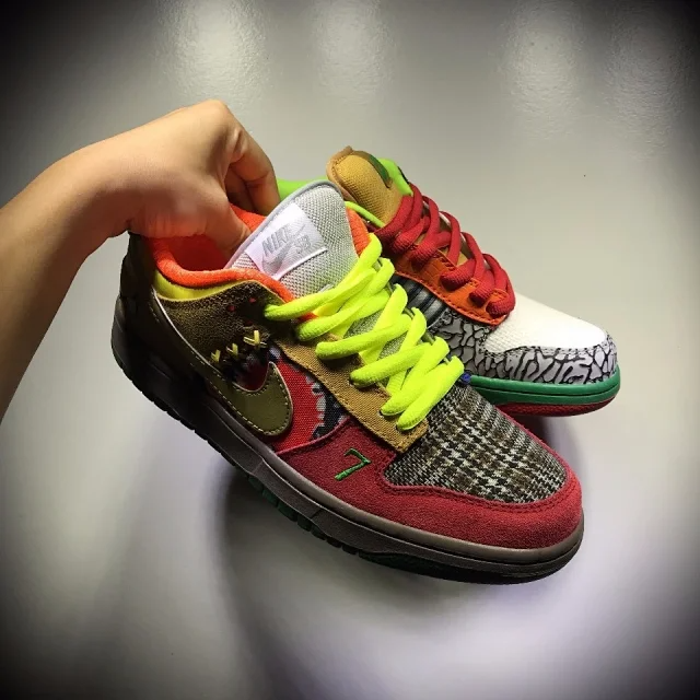 Giày Nike Dunk SB Low 'What the Dunk' 318403-141 - Ảnh 5