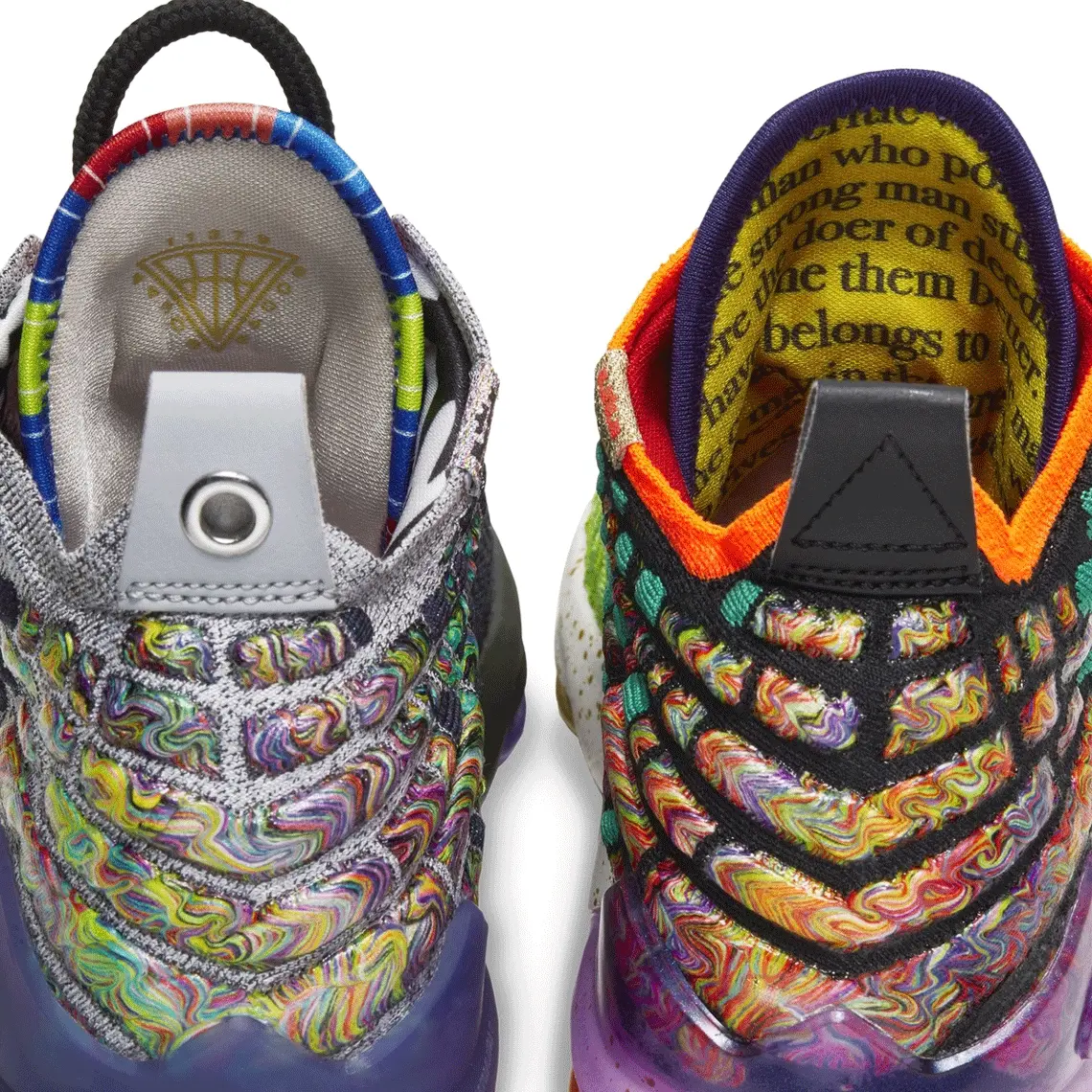 Alternative view of Giày Nike LeBron 17 GS 'What The' CJ2515-900