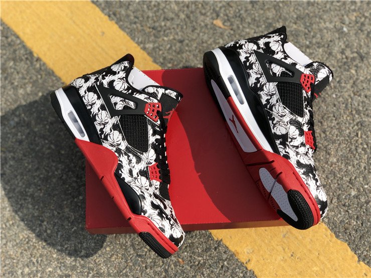 Giày Nike Air Jordan 4 Retro 'Tattoo' BQ0897-006 - Ảnh 4