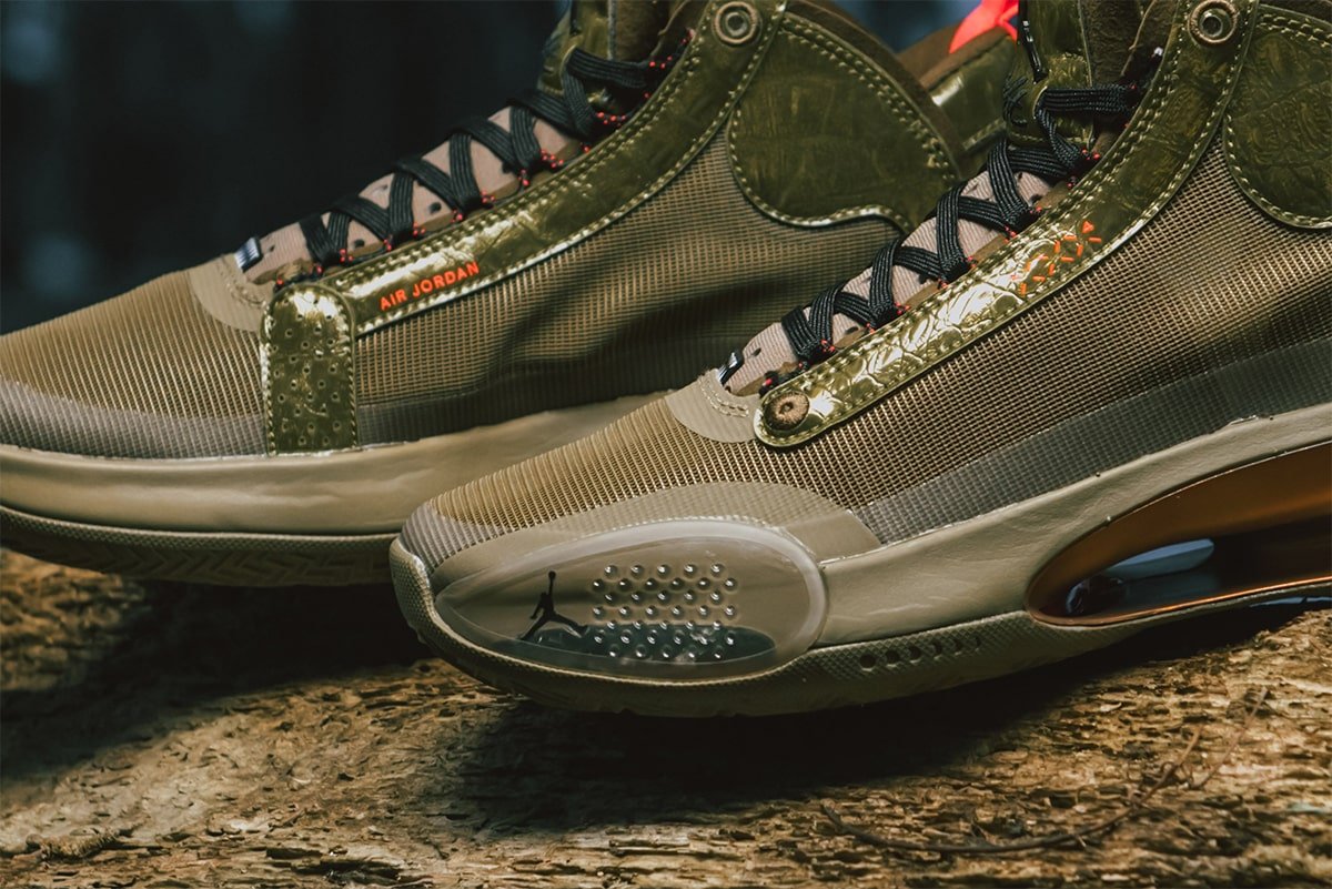 Giày Zion Williamson x Air Jordan 34 'Bayou Boys' DA1897-300 - Ảnh 2