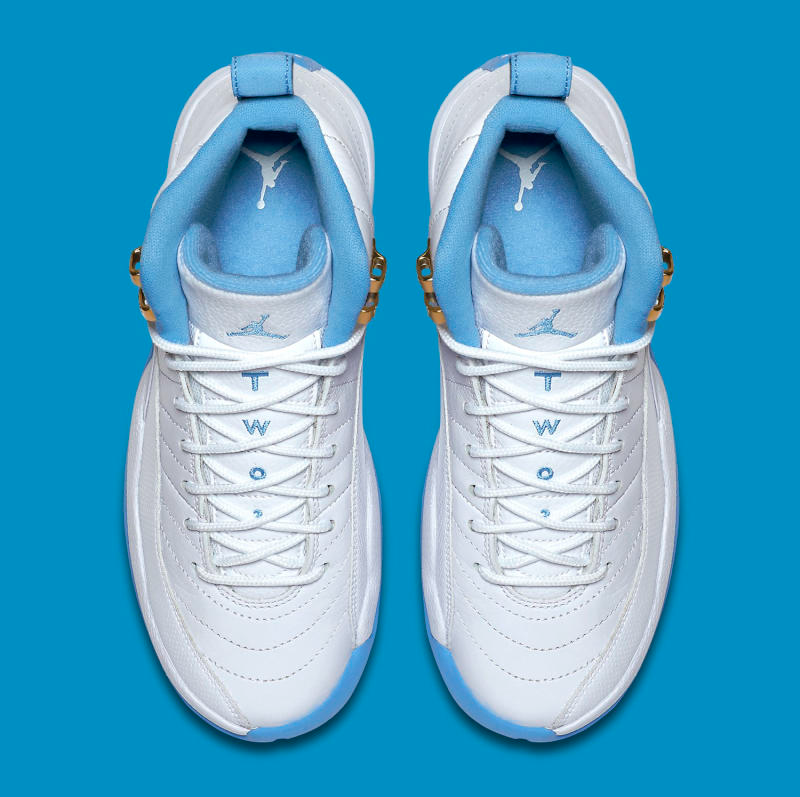 Giày Nike Air Jordan 12 Retro GG 'University Blue' 510815-127 - Ảnh 2