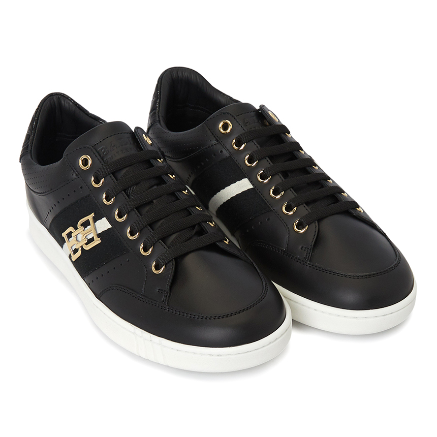 Giày Bally B-Chain Crocodile 'Black' WINTON-00 - Ảnh 3