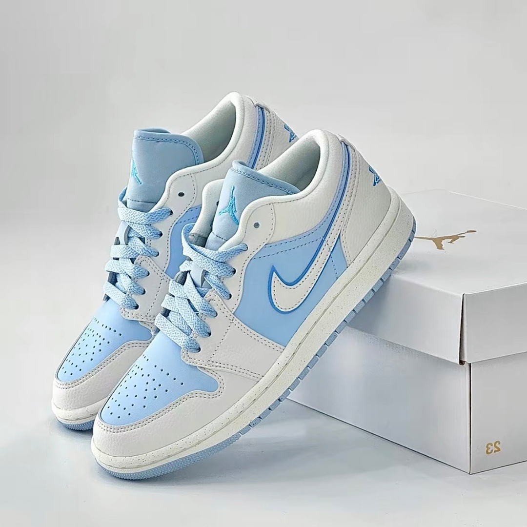 Giày Nike Air Jordan 1 Low 'Ice Blue' DV1299-104 - Ảnh 6