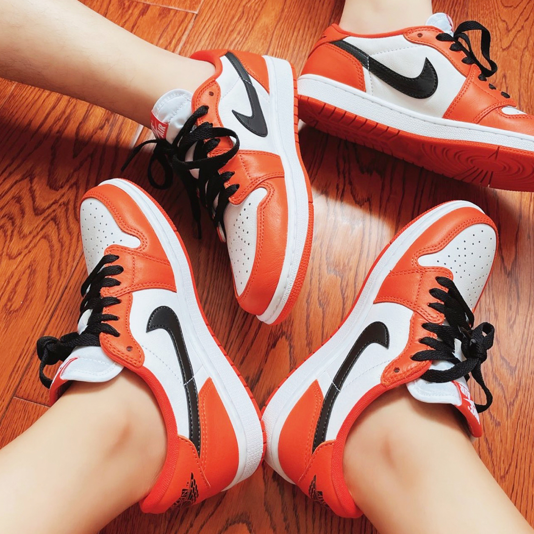 Giày Nike Air Jordan 1 Low Wmns OG 'Starfish' CZ0775-801 - Ảnh 2