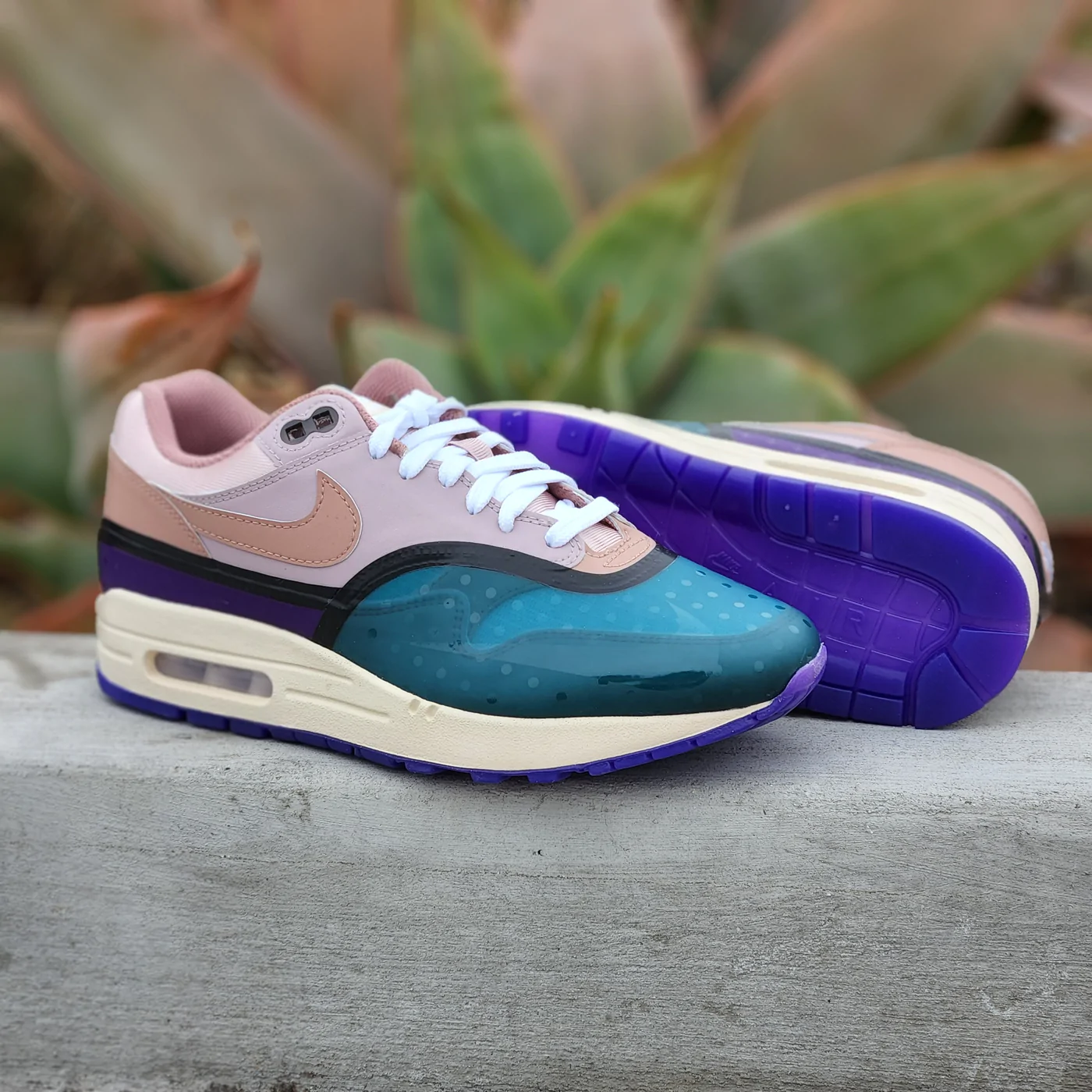 Giày Nike Air Max 1 Premium 'Plum Fog Fossil Rose' DV2301-501 - Ảnh 4