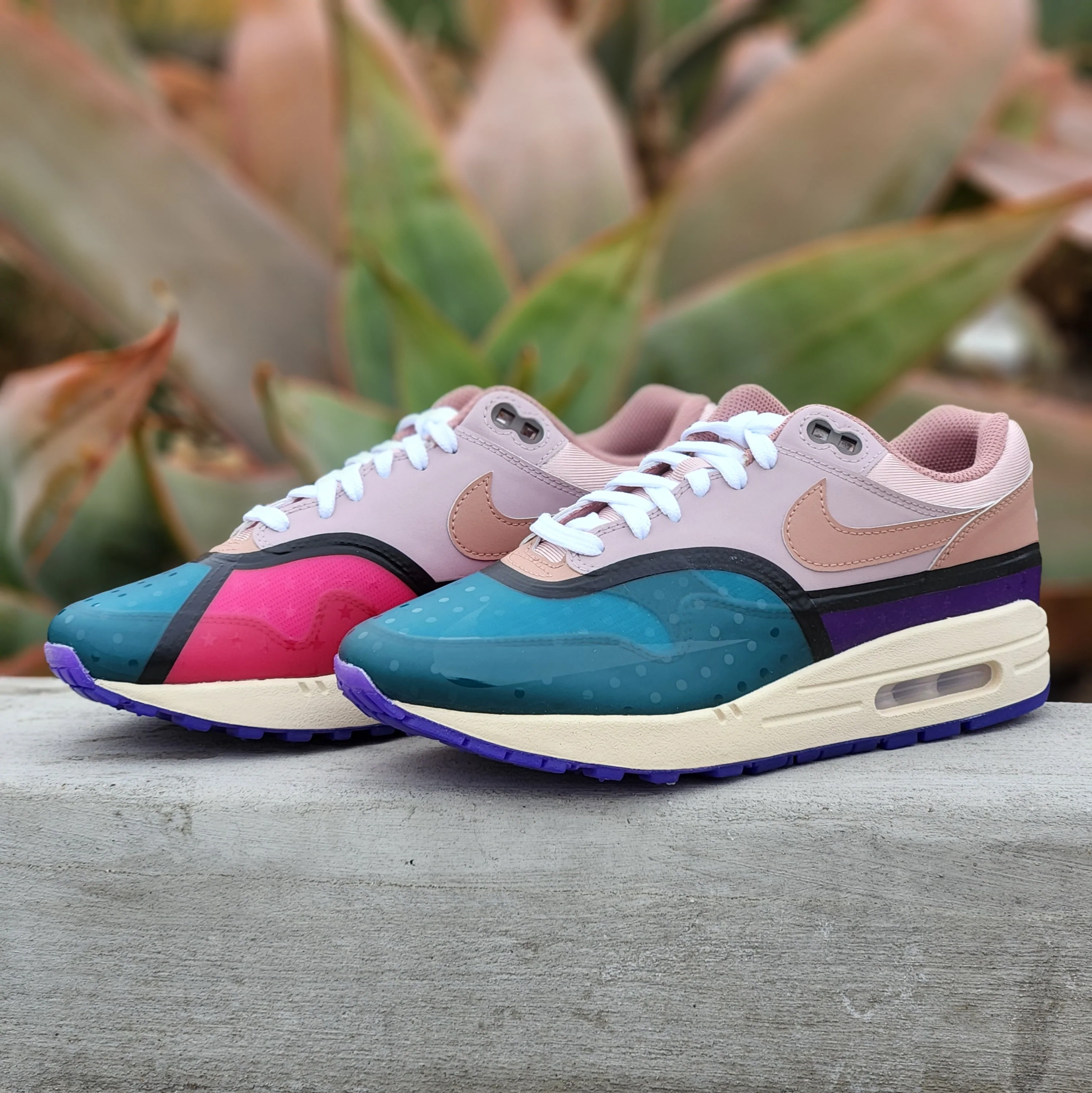 Giày Nike Air Max 1 Premium 'Plum Fog Fossil Rose' DV2301-501 - Ảnh 2