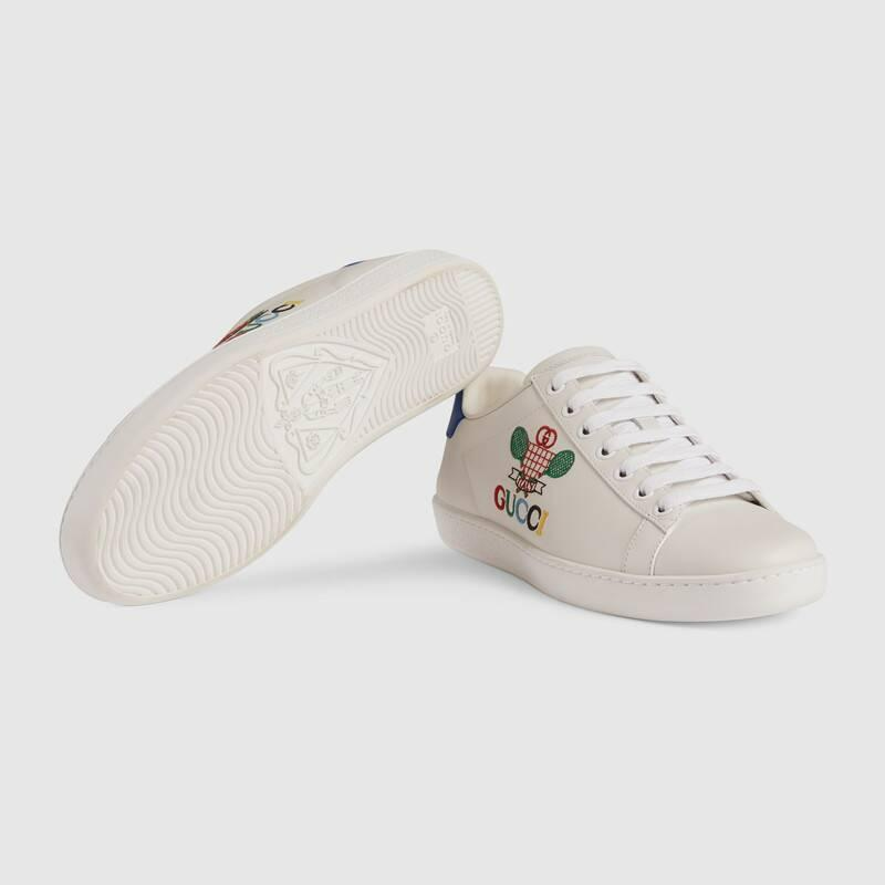 Giày Gucci Wmns Ace 'Tennis' 602684-AYO70-9096 - Ảnh 6