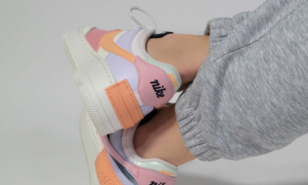 Giày Nike Wmns Air Force 1 Low Shadow Sail Pink Glaze CI0919-111 - Ảnh 4