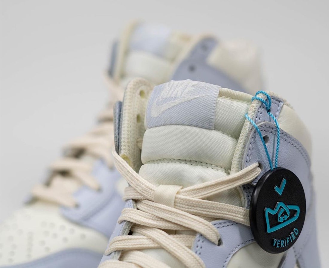 Giày Nike Wmns Dunk High 'Football Grey' DD1869-102 - Ảnh 4