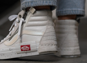 Alternative view of Giày Vans Sk8-Hi Reissue CAP 'Glitter Mix White' VN0A3WM1TUT
