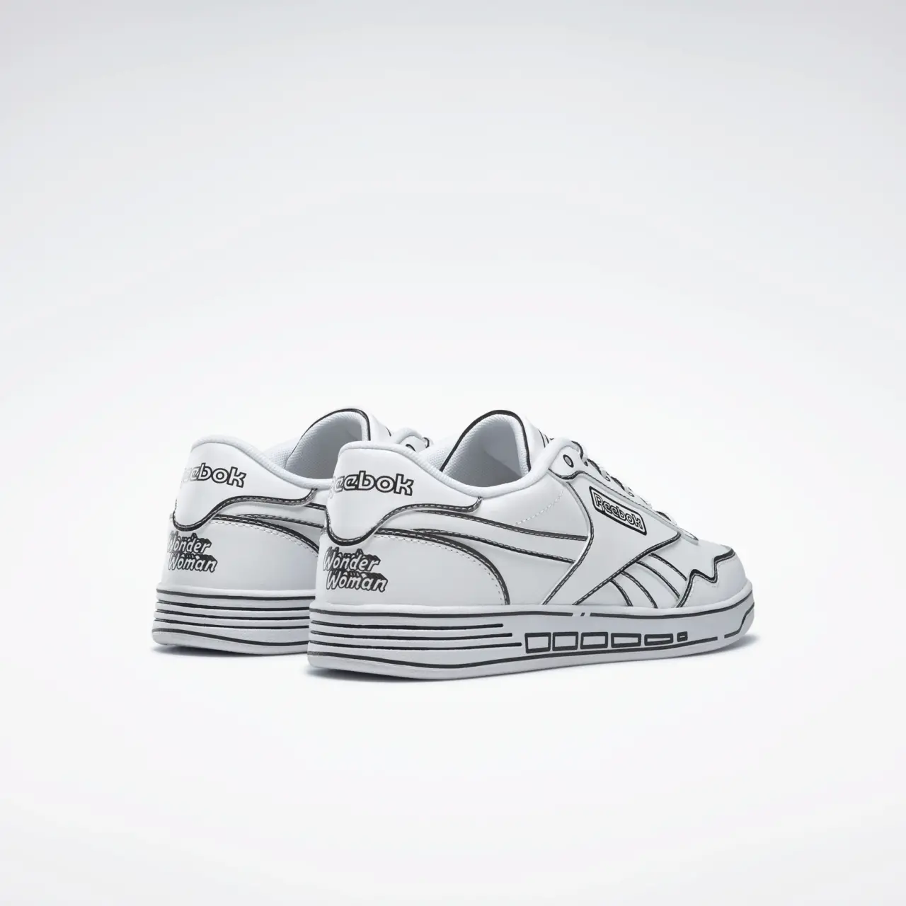 Giày Reebok Wonder Woman x Wmns Royal Techque T 'Invisible Jet' GZ8217 - Ảnh 6