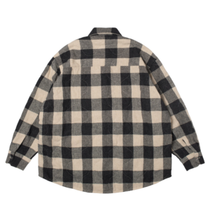Ao Stussy x Our Legacy Work Shop Borrowed Jacket 'Grey Beige Check'