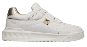 Giày Valentino One Stud Low-Top Nappa White Platium WW2S0CS4RUSL71