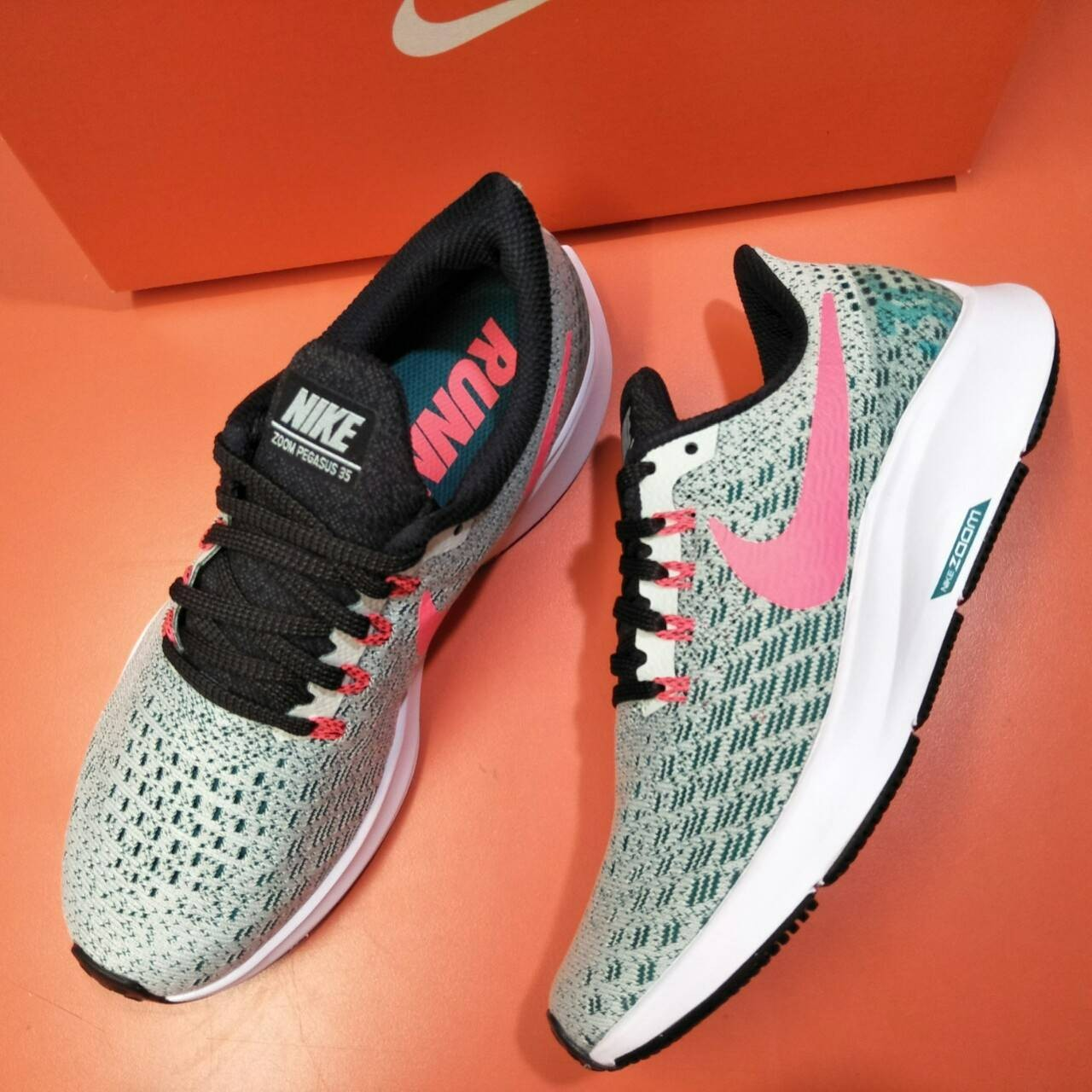 Giày Nike Wmns Air Zoom Pegasus 35 'Barely Grey' 942855-009 - Ảnh 4