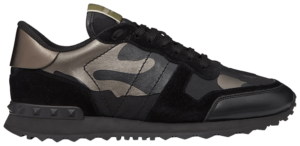 Giày Valentino Rockrunner 'Camouflage Noir Metallic' WY2S0723NTAE43
