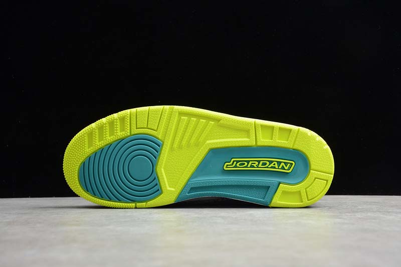 Giày Nike Just Don x Jordan Legacy 312 Low 'Neon Aquamarine' CD7069-103 - Ảnh 4