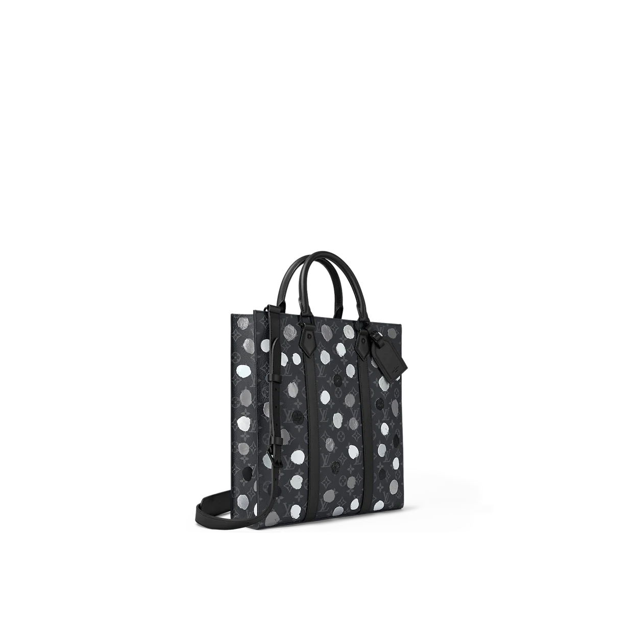 Tui Louis Vuitton x YK Sac Plat Bag 'Black Silver' M46404