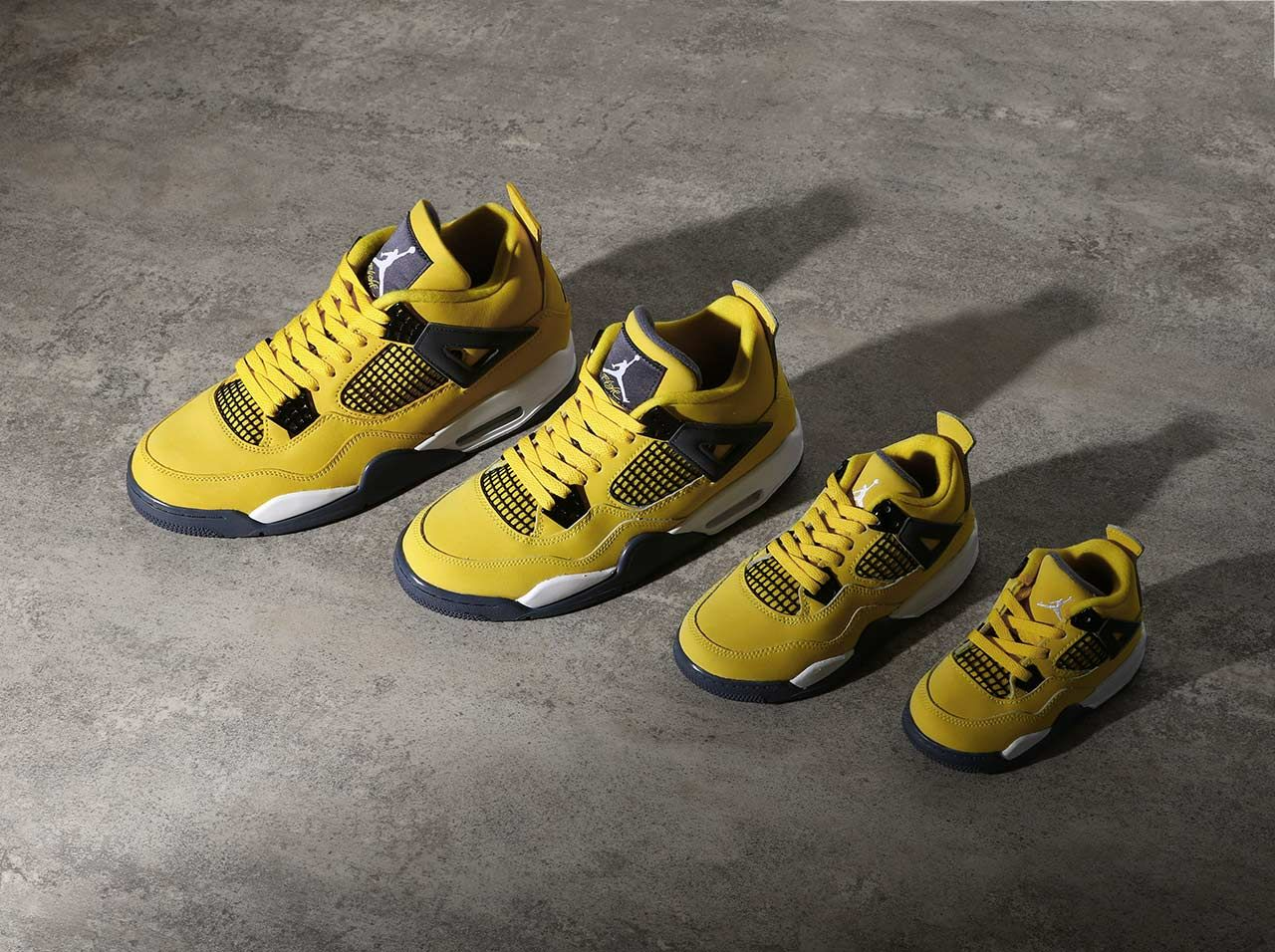 Giày Nike Air Jordan 4 Retro GS 'Lightning' 2021 408452-700 - Ảnh 2