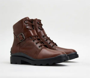 Alternative view of Giày Tod's Man Ankle Boots in Leather 'Brown' XXM04E0EF10T1C9S202