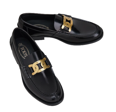 Giày Tod's Loafers In Leather Black XXM26C0EO41AKTB999 - Ảnh 3
