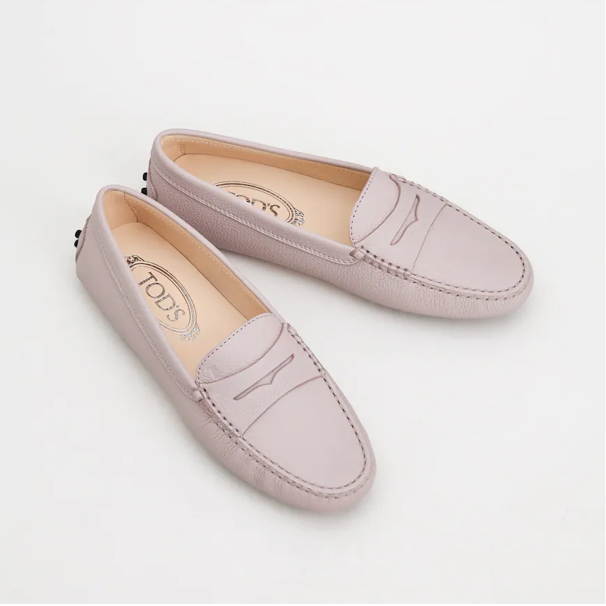 Giày Tod's Gommino Driving Pink Leather XXW00G000105J1M025 - Ảnh 2