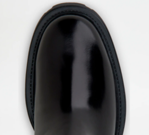 Alternative view of Giày Tod's Woman Black Ankle Boots in Leather XXW08D0EA10AKTB999