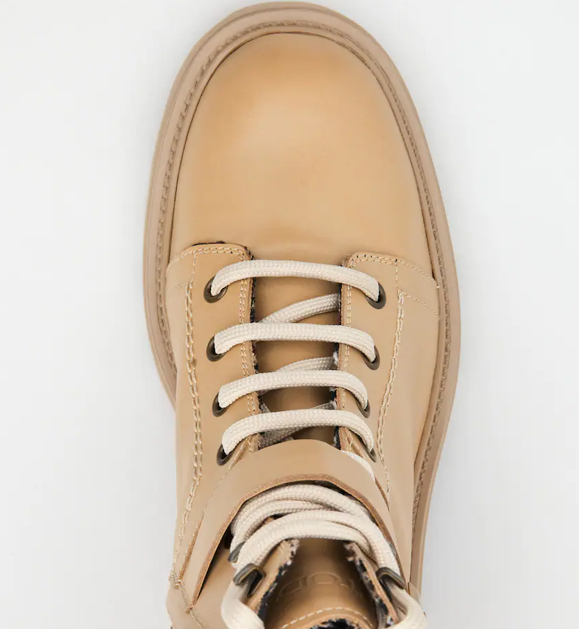 Giày Tod's Woman Boots In Leather 'Beige' XXW08D0EB33QGWM021 - Ảnh 3