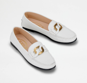 Alternative view of Giày Tod's Woman Gommino 'White' XXW74B0DT41NB6B015