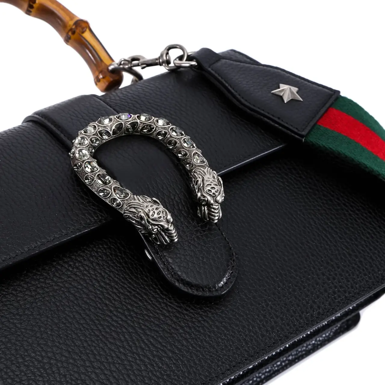 Tui Gucci Dionysus Bamboo Handle Bag 'Black' 448075-CAOHN-1065