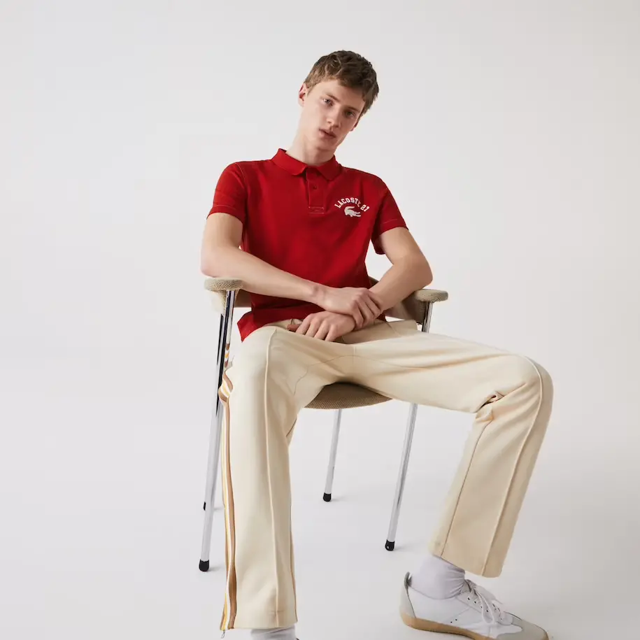 Alternative view of Áo Lacoste Men's Ultralight Lettering Knit Polo YH0028-51G-RAX