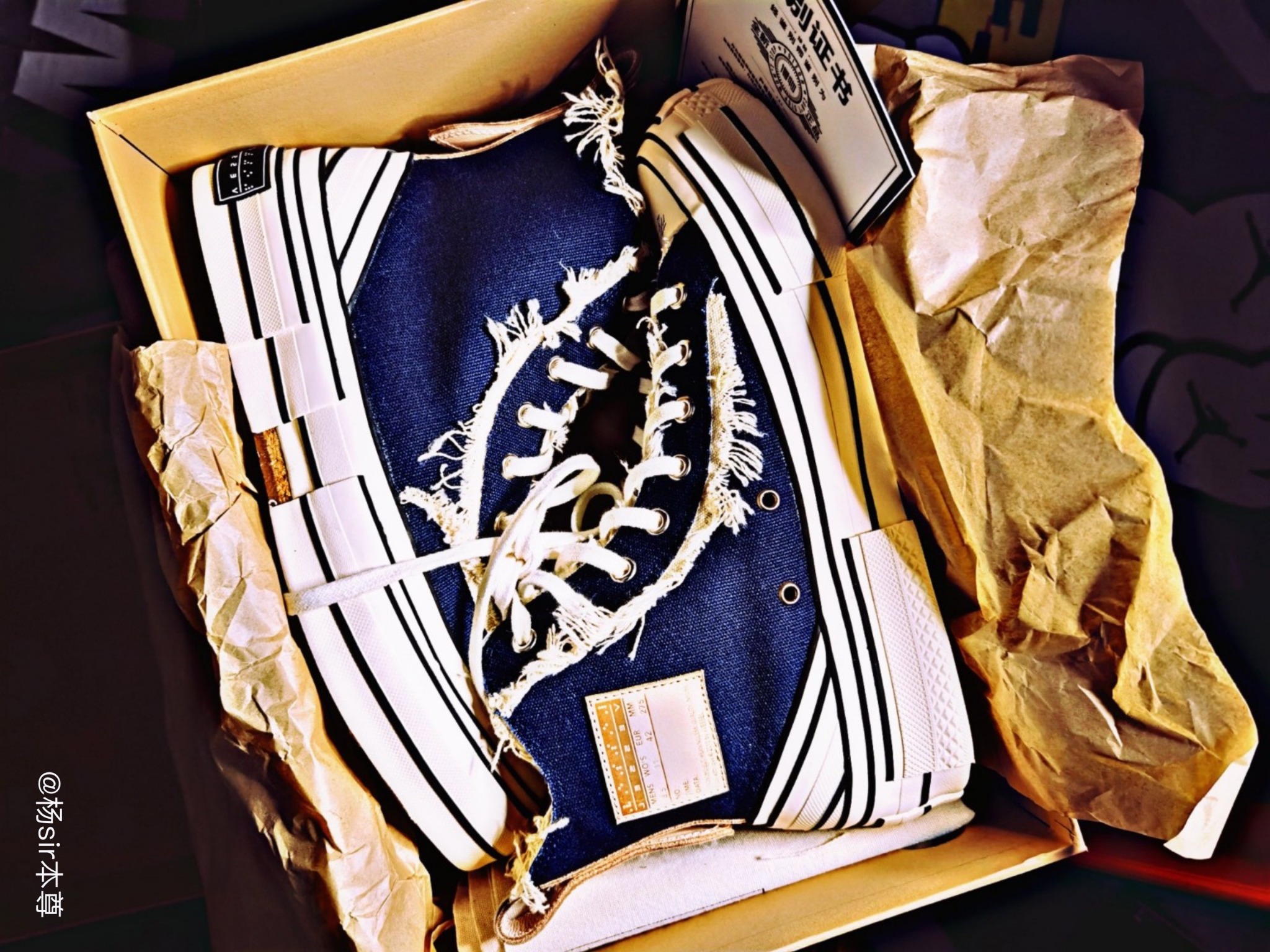 Giày Xvessel G.O.P Highs Navy F20X008N - Ảnh 9