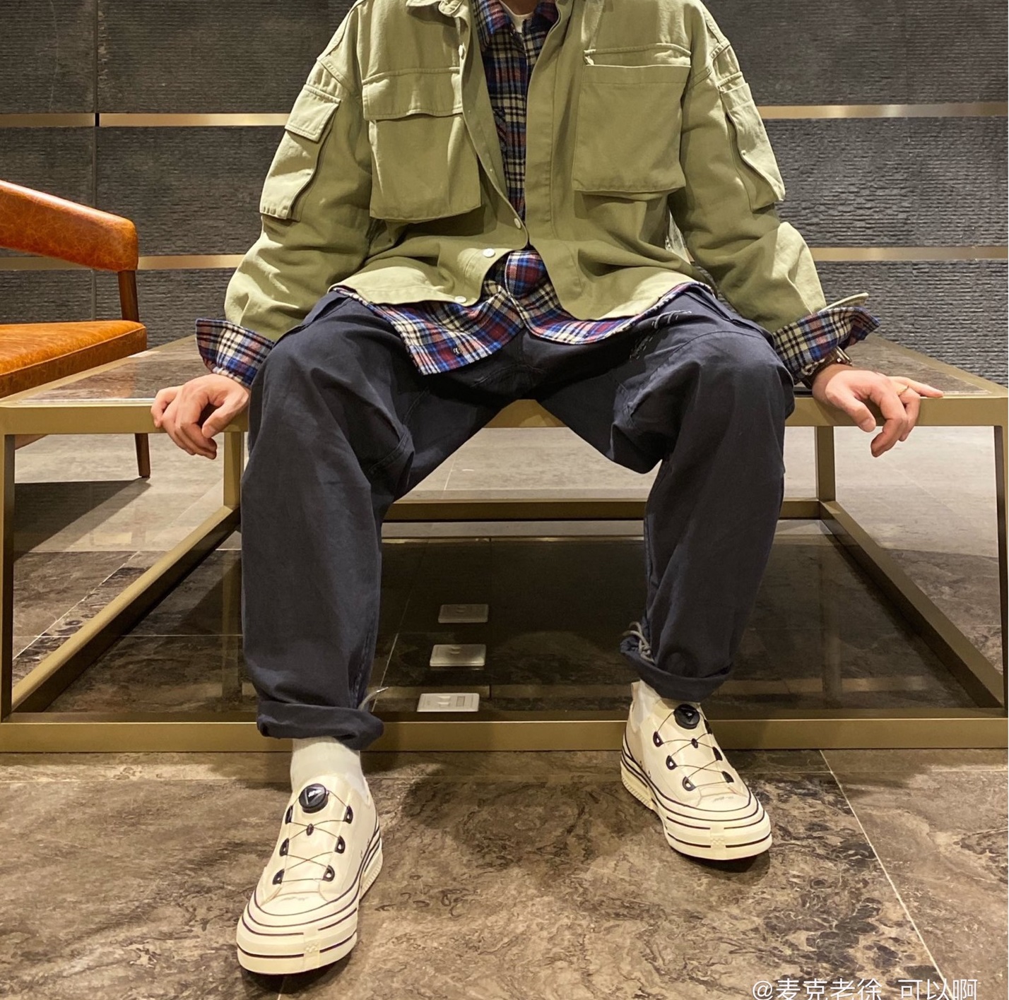 Giày xVESSEL G.O.P. LOWS for Y'S White YR-E02-092 - Ảnh 7