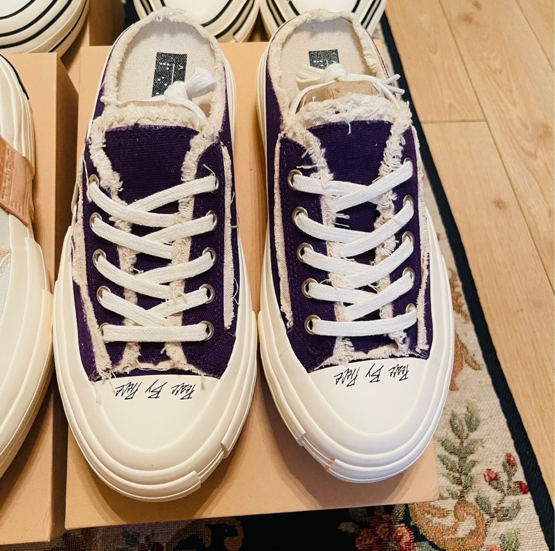 Giày xVESSEL G.O.P Slip On Purple S20X005V - Ảnh 3