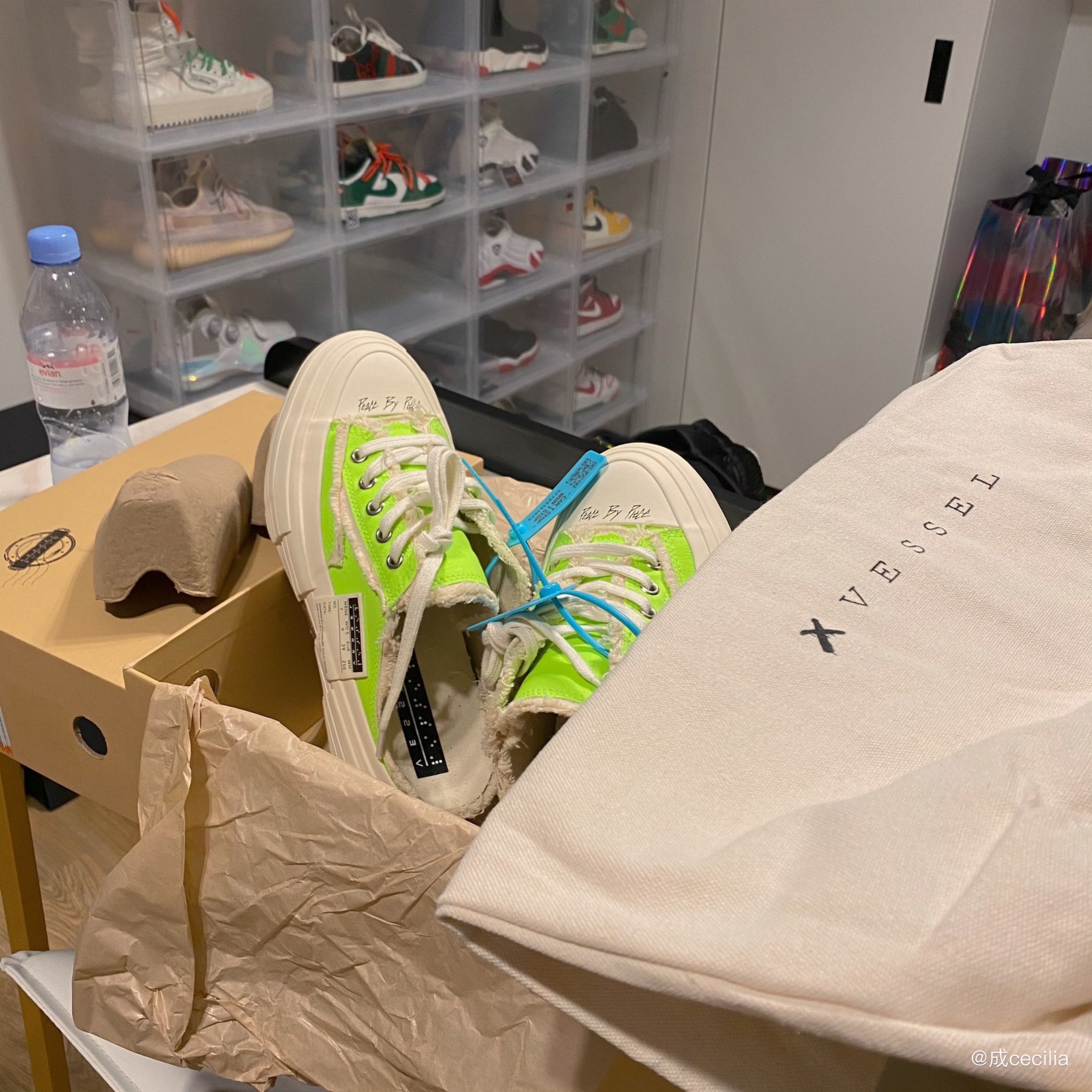 Giày xVESSEL G.O.P Slip On Neon S20X005YH - Ảnh 5