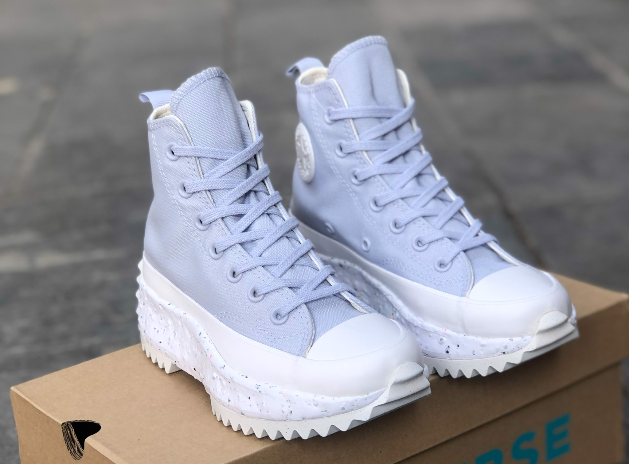 Giày Converse Run Star Hike Crater Blue White 172363C - Ảnh 3