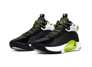 Alternative view of Giày Nike Air Jordan Jumpman 2021 PF 'Black Neon' CQ4229-007