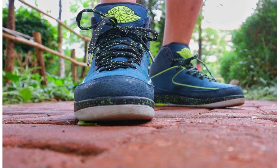 Giày Nike Air Jordan 2 Retro 'Nightshade' 385475-303 - Ảnh 7