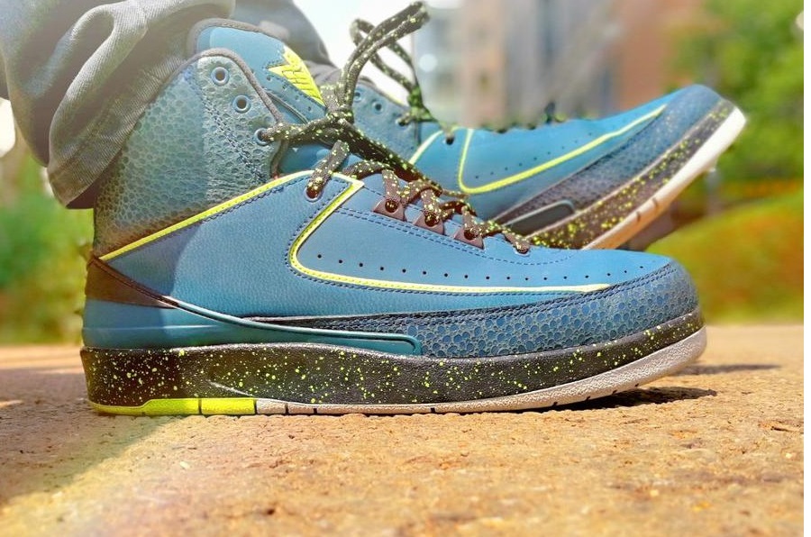 Giày Nike Air Jordan 2 Retro 'Nightshade' 385475-303 - Ảnh 6